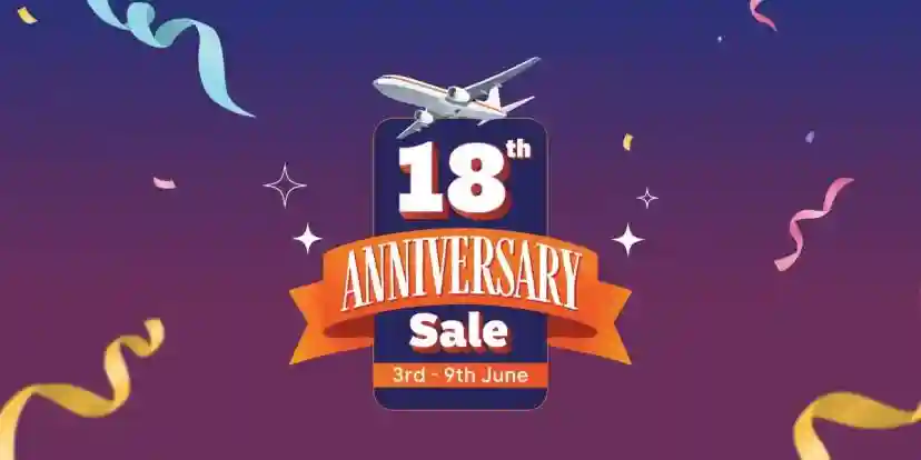Flat 18% off on flights [No minimum booking required]